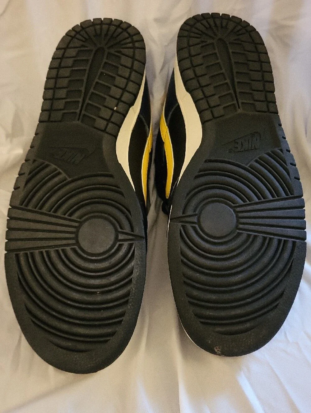 Nike Men's Dunk Low- Navy and Yellow